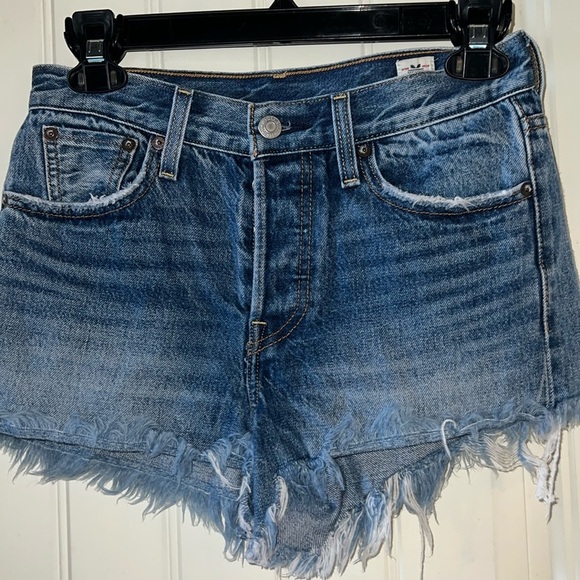 Levi's Pants - White Oak Denim Levi Cut Offs